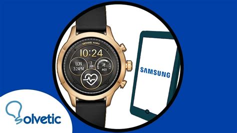 ⌚ How to CONNECT Michael Kors Smartwatch to Samsung